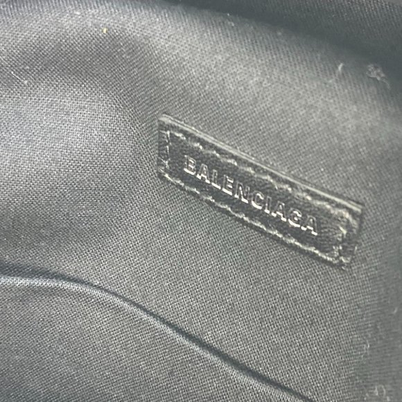 AUTHENTICITY GUARANTEED BALENCIAGA Leopard Mini Backpack bag Beige/Black - Picture 11 of 13